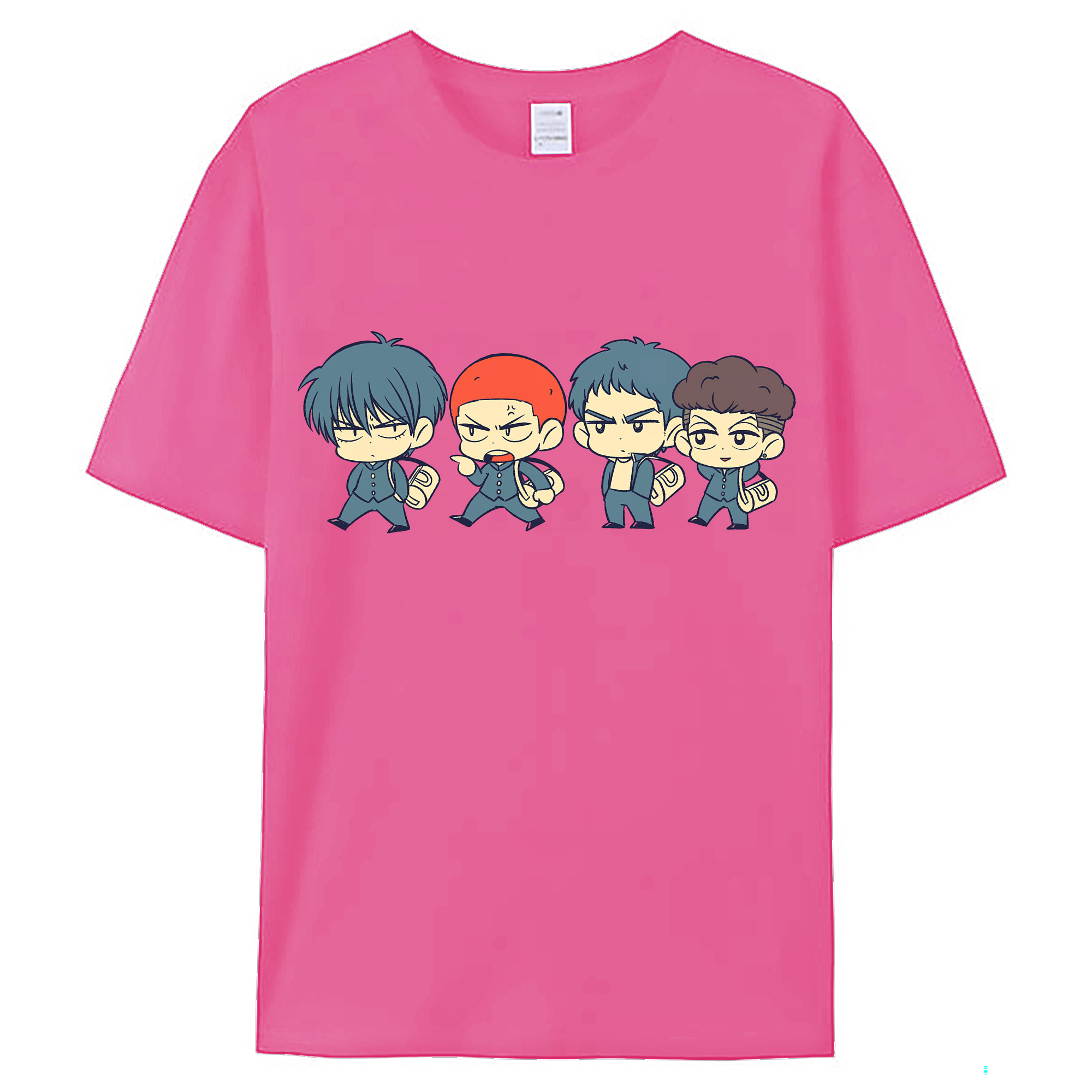 （画像用） SLAM DUNK／スラムダンク レディースカジュアルプリントTシャツ（綿100％）